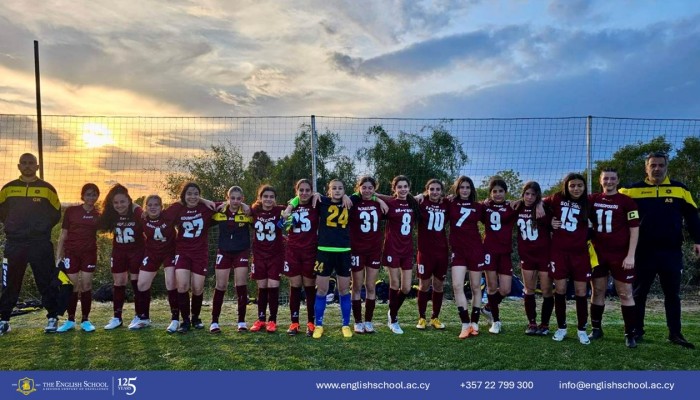 The English School Girls Shine at 2025 Ayia Napa Soccer Festival